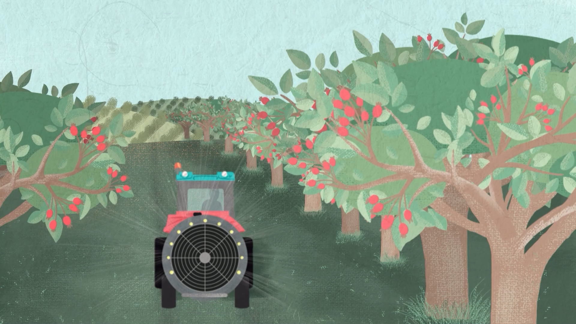 Movento - textured illustrations